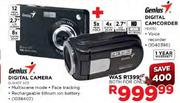 Genius Digital Camera (G-SHOT 507) + Genius Digital Camcorder (HD530)