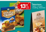 Robertsons Gold 'n Crispy Coating Assorted-200g Each