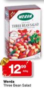 Werda Three Bean Salad-420g