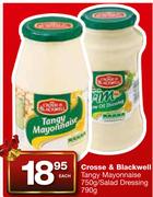 Crosse & Blackwell Tangy Mayonnaise-750g/Salad Dressing-790g Each