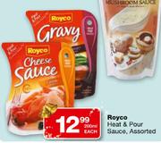 Royco Heat & Pour Sauce Assorted-200ml Each