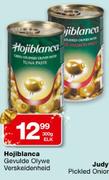 Hojiblanca Gevulde Olywe Verskeidenheid-300g Elk