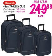 Monarch 75Cm Trolley Case-Each