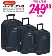 Monarch 48Cm Trolley Case-Each