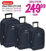 Monarch 65Cm Trolley Case-Each