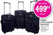 Elegant 3 Piece Cavalier Trolley-Per Set