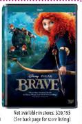 Brave Blu-Ray DVD