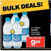 Nestle Pure Life Still Water-4 x 500ml