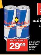 Red Bull Energy Drink-2 x 355ml