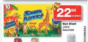 Sun Blast Juice Assorted-10 x 200ml