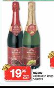 Royalty Celebration Drink Assorted-750ml Each