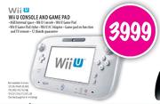 Wii U Console & Game Pad
