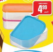 Lunch Boxes-Each