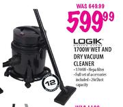Logik Wet and Dry Vacuum Cleaner-1700W