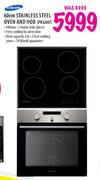 Samsung 60cm Stainless Steel Oven and Hob(PKG007)-600mm