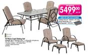 Terrace Leisure Capri Dining Set-10 Piece Per Set