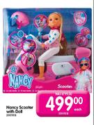Nancy Scooter With Doll-Each