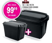 Bigjim Delta Storage Box Combo-30ltr+60ltr