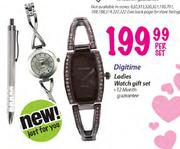 Digitime Ladies Watch Gift Set-Per Set