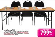 Long Training Table-1800 (L) x 400 (w) x 750mm (h) Each (167923)