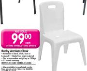 Rocky Armless Chair (244581,244582,244583,244584) Each 