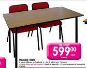 Training Table-1200(l) x 600(w) x 720mm(h) Each