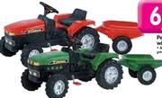 Pedal Tractor With Trailer