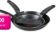 T-Fat 20cm,26cm Frying Pans and Spatula Set