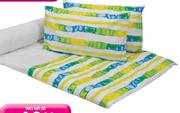 Sheraton Blended Stripe Double Duvet Cover-Each