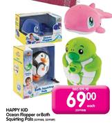 Happy Kid Ocean Flapper Or Bath Squirting Pals-Each