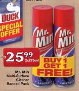Mr. Min Multi-Surface Cleaner Banded Pack-2x275ml