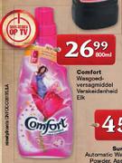Comfort Wasgoedversagmiddel Verskeidenheid-800ml Elk