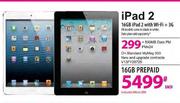 iPad 2-16GB With Wi-Fi + 3G