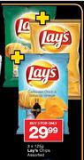 Lay's Chips Assorted-3x125g