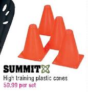 Summit High Training Plastic Cones-Per Set