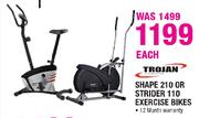 Trojan Shape 210 Or Strider 110 Exercise Bikes-Each