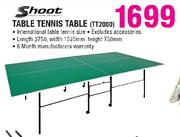 Shoot Table Tennis Table (TT2000)