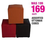 Assorted Ottoman Cubes-Each