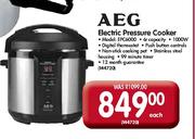 AEG Electric Pressure Cooker-Each
