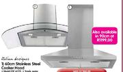 Italian Designer Glass Chimney Cookerhood-Each