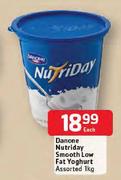 Danone Nutriday Smooth Low Fat Yoghurt Assorted-1kg Each