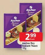 Anchor Dry Instant Yeast-10g Each