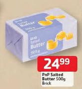 PnP Salted Butter Brick-500g