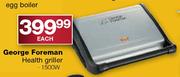 George Foreman Health Griller-1500W