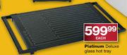 Platinum Deluxe Glass Hot Tray Each