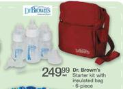 Dr. Brown's Starter Kit With Insulated Bag-6-Piece Per Set