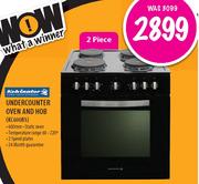 Kelvinator Undercounter Oven and Hob (KC600BS)