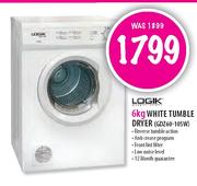 Logik White Tumble Dryer-6kg (GDZ60-10SW)