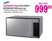 Samsung 30 Ltr Mirror Finish Electronic Microwave Oven (ME0113M)