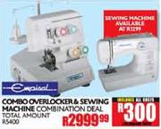 Empisal Combo Overlocker & Sewing Machine